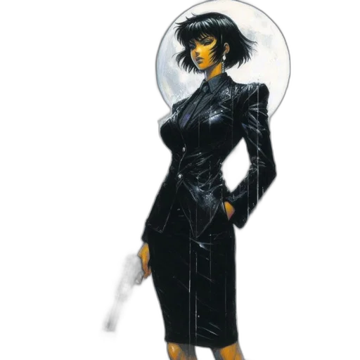 dress, staff, jacket, umbrella transparent PNG cut-out