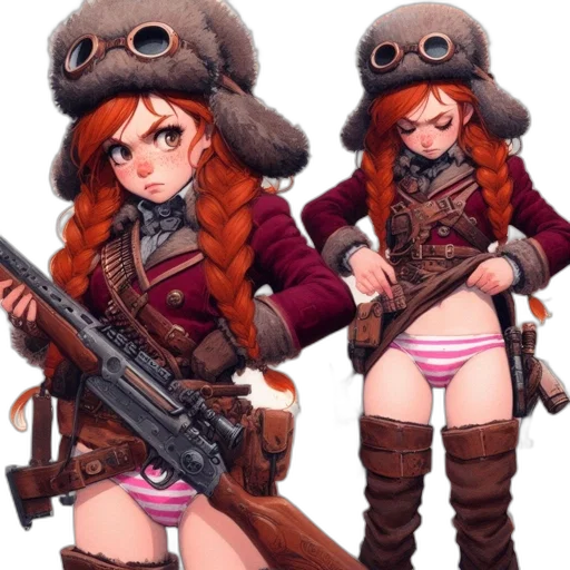 weapon, jacket, staff, animal transparent PNG cut-out