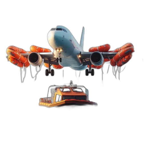 weapon, robot, 3d render, concept art transparent PNG cut-out