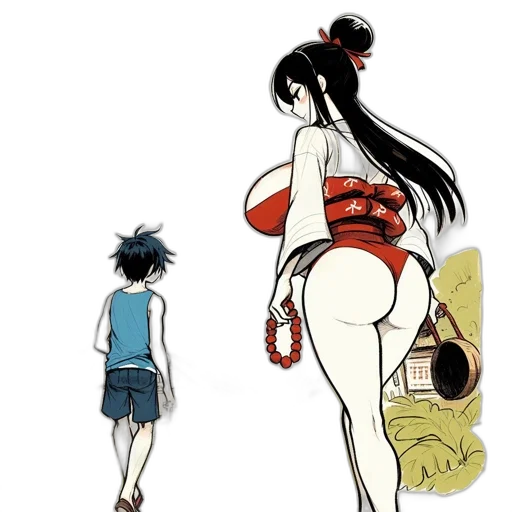 dress, concept art, anime, cartoon transparent PNG cut-out