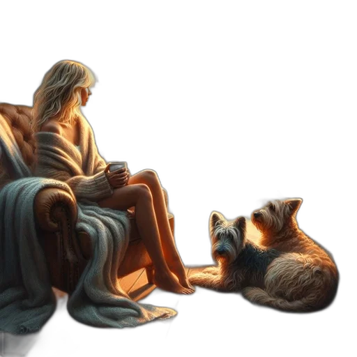 concept art, oil painting, photorealistic, fantasy art transparent PNG cut-out
