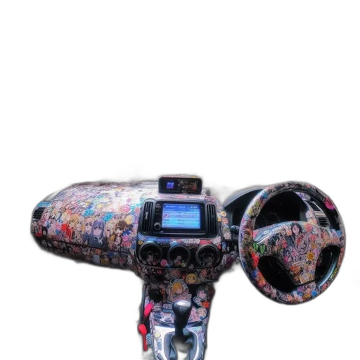 robot, car, weapon, mask transparent PNG cut-out