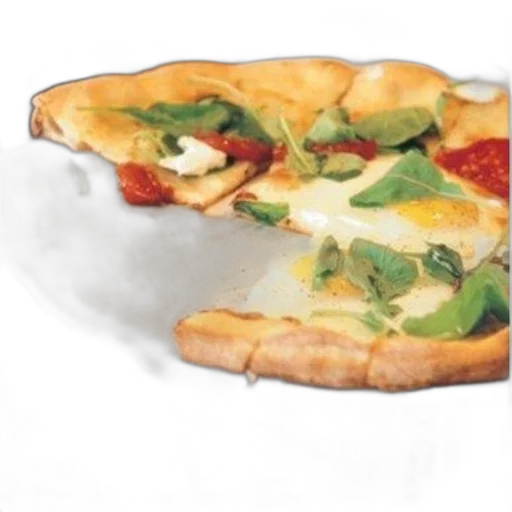 food, umbrella, photorealistic, 3d render transparent PNG cut-out