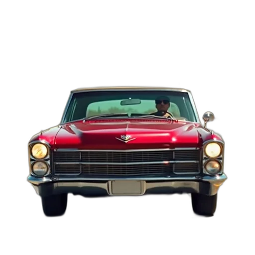 car, crown, 3d render, photorealistic transparent PNG cut-out