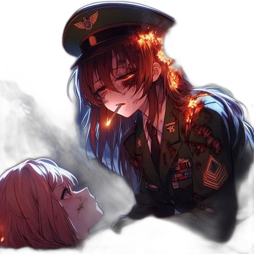 hat, weapon, crown, face transparent PNG cut-out