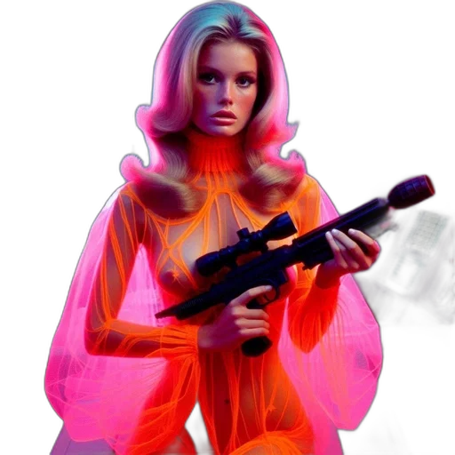 jacket, weapon, dress, concept art transparent PNG cut-out