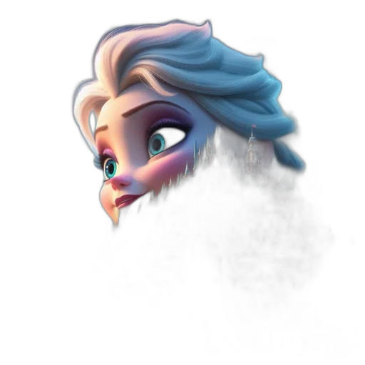 face, mask, crown, creature transparent PNG cut-out