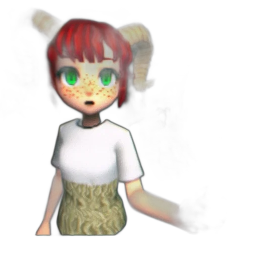 staff, dress, creature, mask transparent PNG cut-out