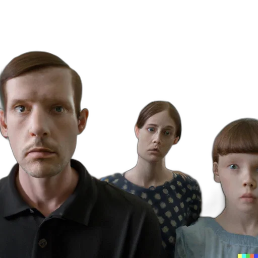 face, robot, 3d render, concept art transparent PNG cut-out