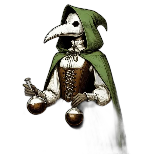 staff, mask, weapon, robot transparent PNG cut-out