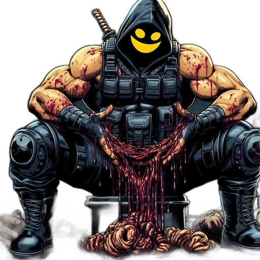 comic book art, concept art, pixel art, cyberpunk transparent PNG cut-out