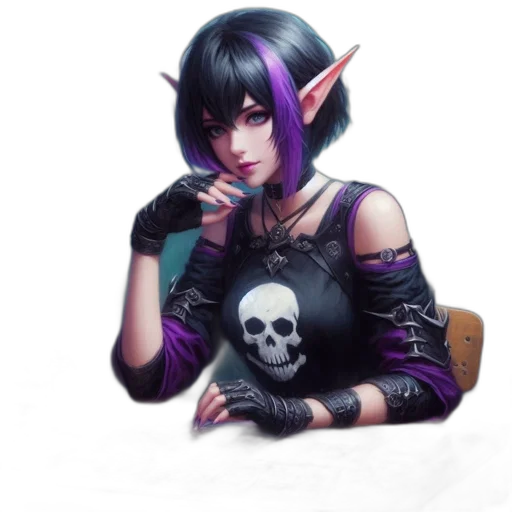 staff, face, jewelry, fantasy art transparent PNG cut-out