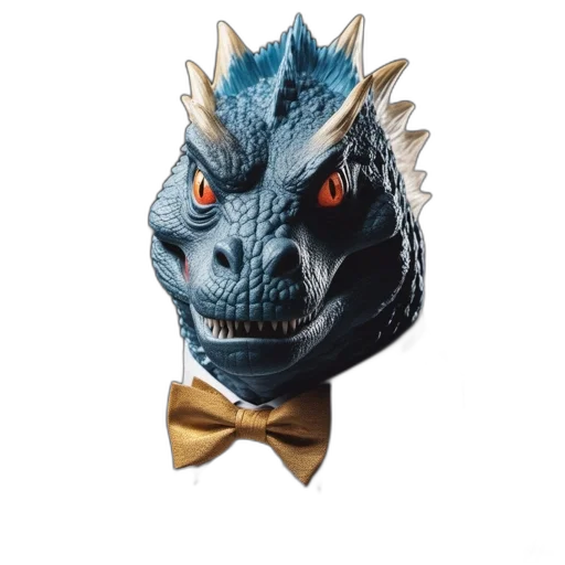 dragon, mask, creature, animal transparent PNG cut-out