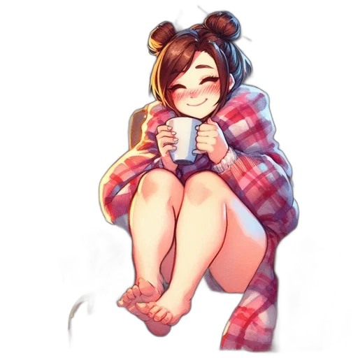 pixel art, watercolor, concept art, anime transparent PNG cut-out