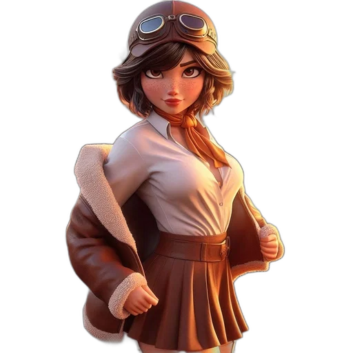 jacket, staff, weapon, dress transparent PNG cut-out