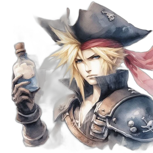 weapon, bottle, hat, sword transparent PNG cut-out