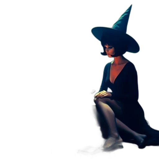 hat, staff, dress, mask transparent PNG cut-out