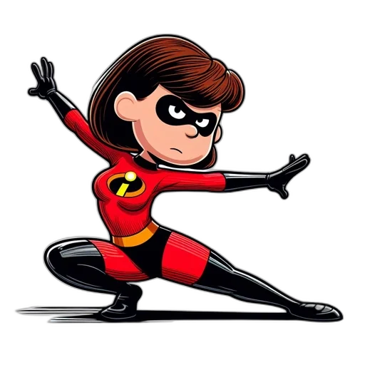 comic book art, cartoon, concept art, animated transparent PNG cut-out