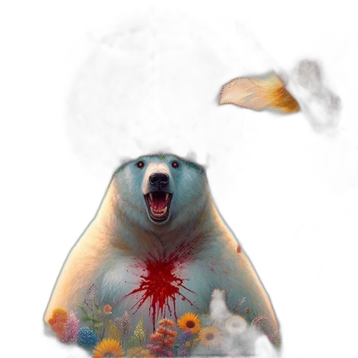 creature, umbrella, animal, mask transparent PNG cut-out