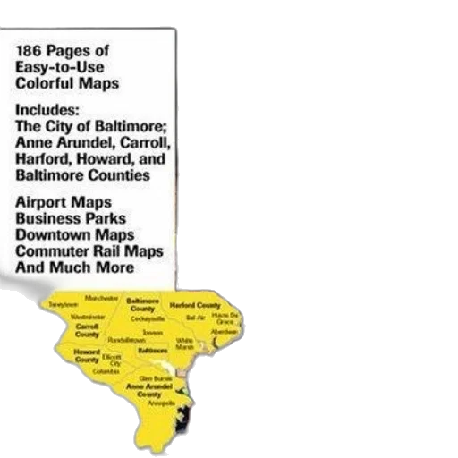 colorful, brochure, maryland, featuring transparent PNG cut-out