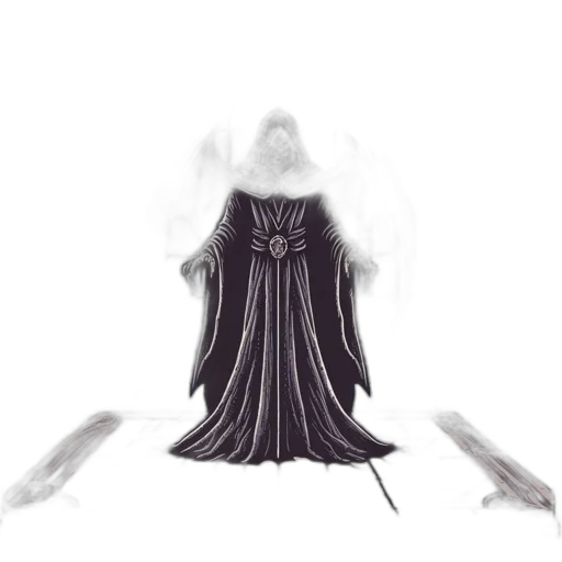 dress, staff, crown, sword transparent PNG cut-out