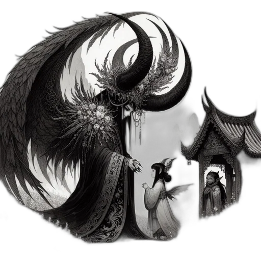 dragon, mask, crown, jewelry transparent PNG cut-out