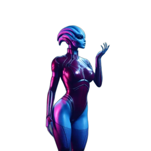 dress, creature, robot, mask transparent PNG cut-out