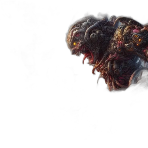 dragon, face, creature, mask transparent PNG cut-out
