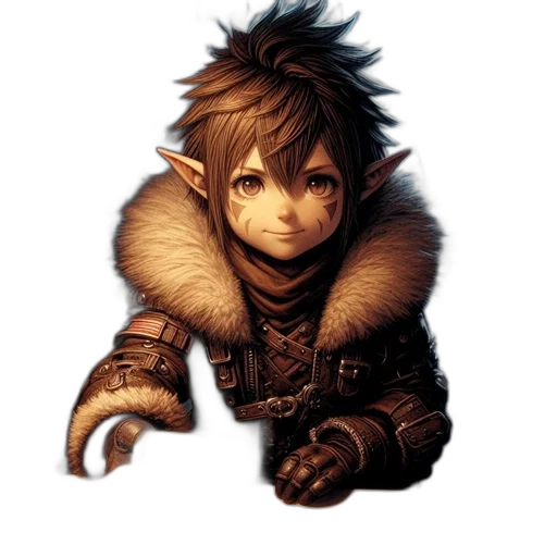 dragon, face, creature, staff transparent PNG cut-out