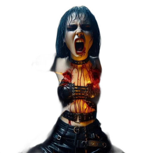 dress, concept art, 3d render, fantasy art transparent PNG cut-out