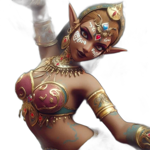 staff, mask, jewelry, concept art transparent PNG cut-out