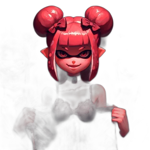 mask, dress, creature, weapon transparent PNG cut-out