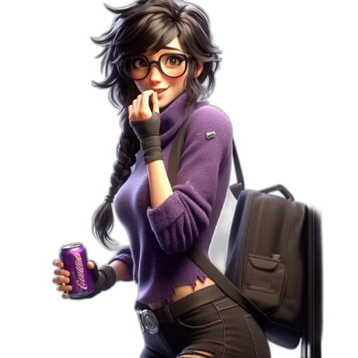 staff, jacket, weapon, concept art transparent PNG cut-out