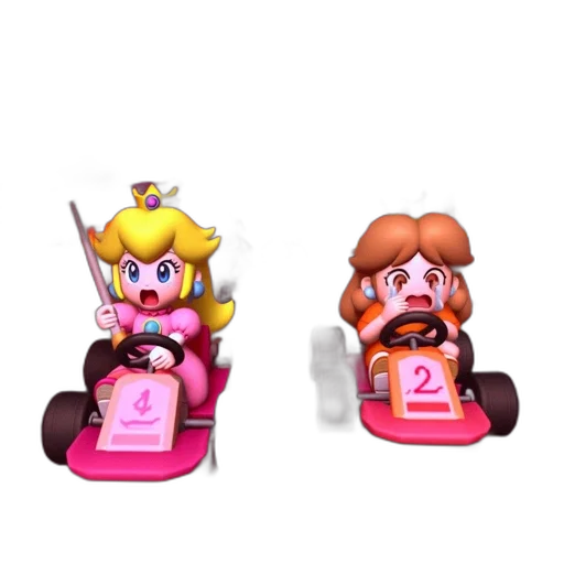 car, crown, concept art, 3d render transparent PNG cut-out