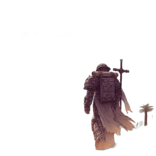 sword, weapon, staff, robot transparent PNG cut-out