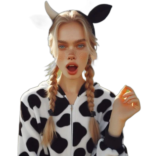 dress, animal, jewelry, face transparent PNG cut-out