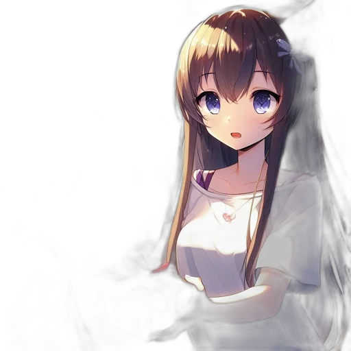 dress, robot, face, staff transparent PNG cut-out
