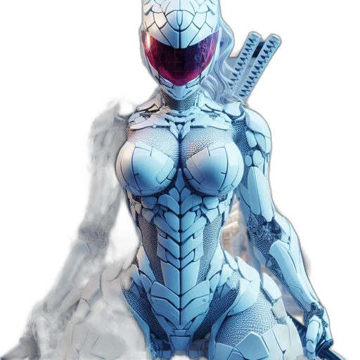 robot, dress, mask, concept art transparent PNG cut-out