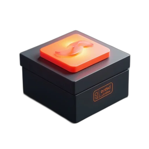 3d render, fire, logo, design transparent PNG cut-out