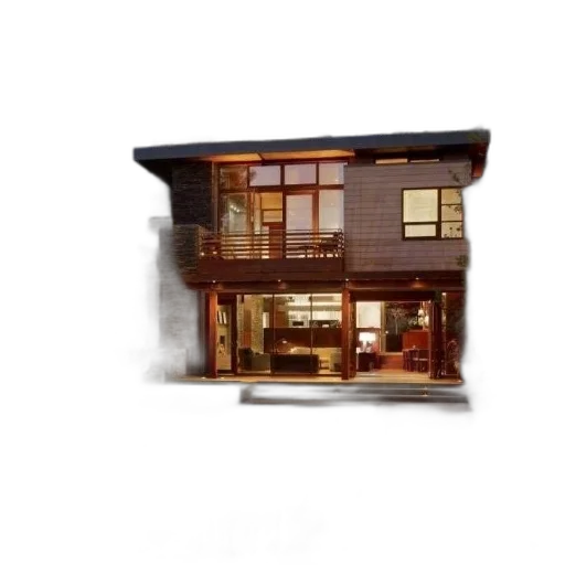 building, furniture, 3d render, photorealistic transparent PNG cut-out