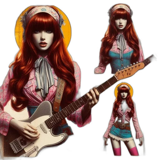 concept art, fantasy art, 3d render, comic book art transparent PNG cut-out