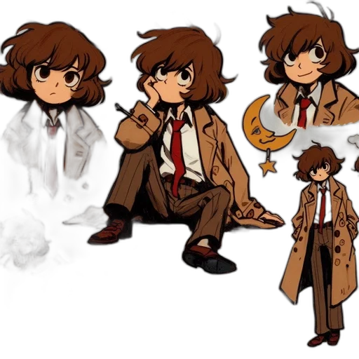 staff, jacket, concept art, pixel art transparent PNG cut-out