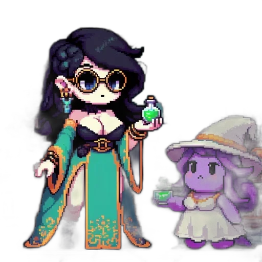 staff, pixel art, concept art, fantasy art transparent PNG cut-out