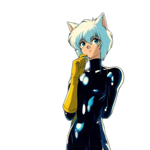 robot, dress, jacket, staff transparent PNG cut-out