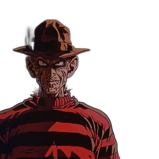 hat, comic book art, concept art, red transparent PNG cut-out