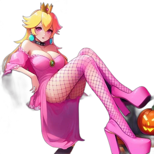 dress, concept art, pixel art, vaporwave transparent PNG cut-out
