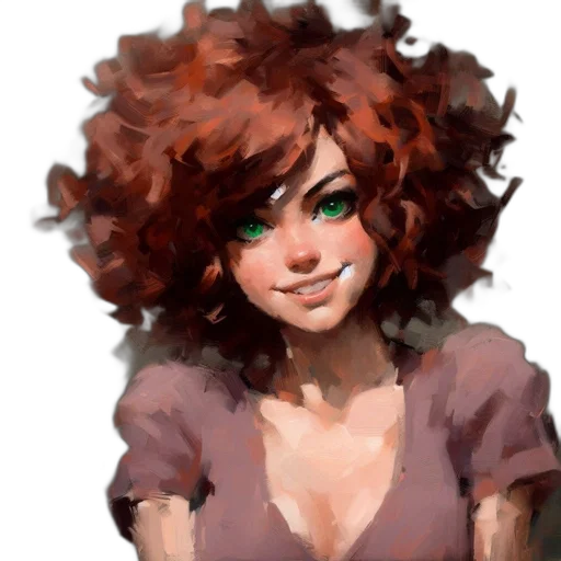 face, dress, hair, crown transparent PNG cut-out