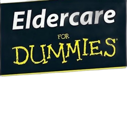 eldercare, dummies, book, cover transparent PNG cut-out