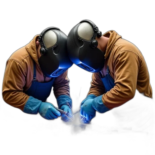 mask, staff, jacket, robot transparent PNG cut-out