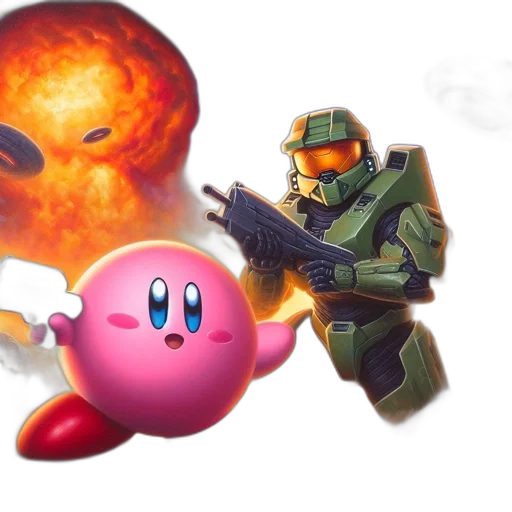 weapon, concept art, pixel art, vaporwave transparent PNG cut-out